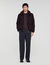 Wool aviator jacket with shearling