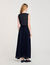 Pleated maxi dress