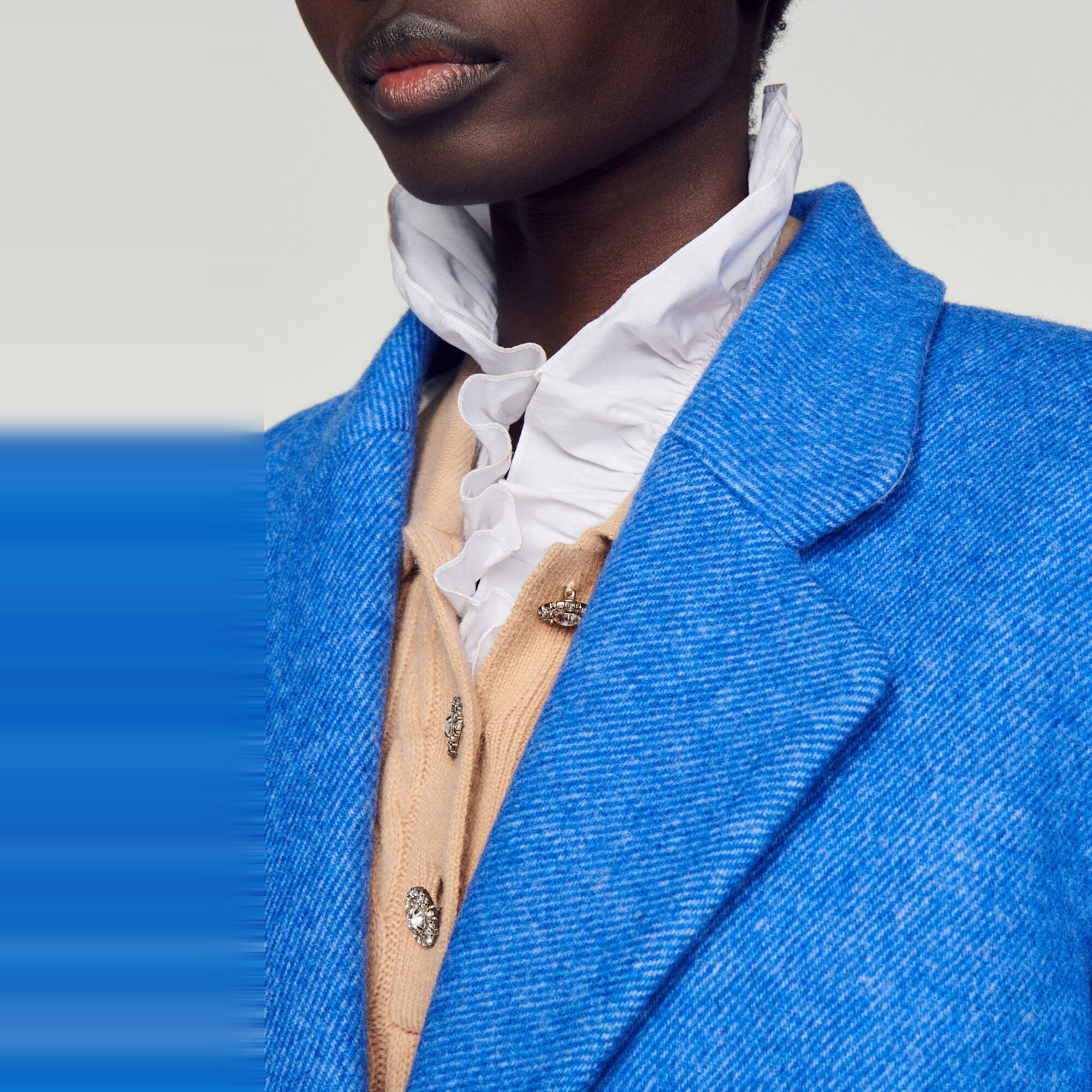 Oversized tailored jacket