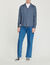 Floaty shirt with spread collar