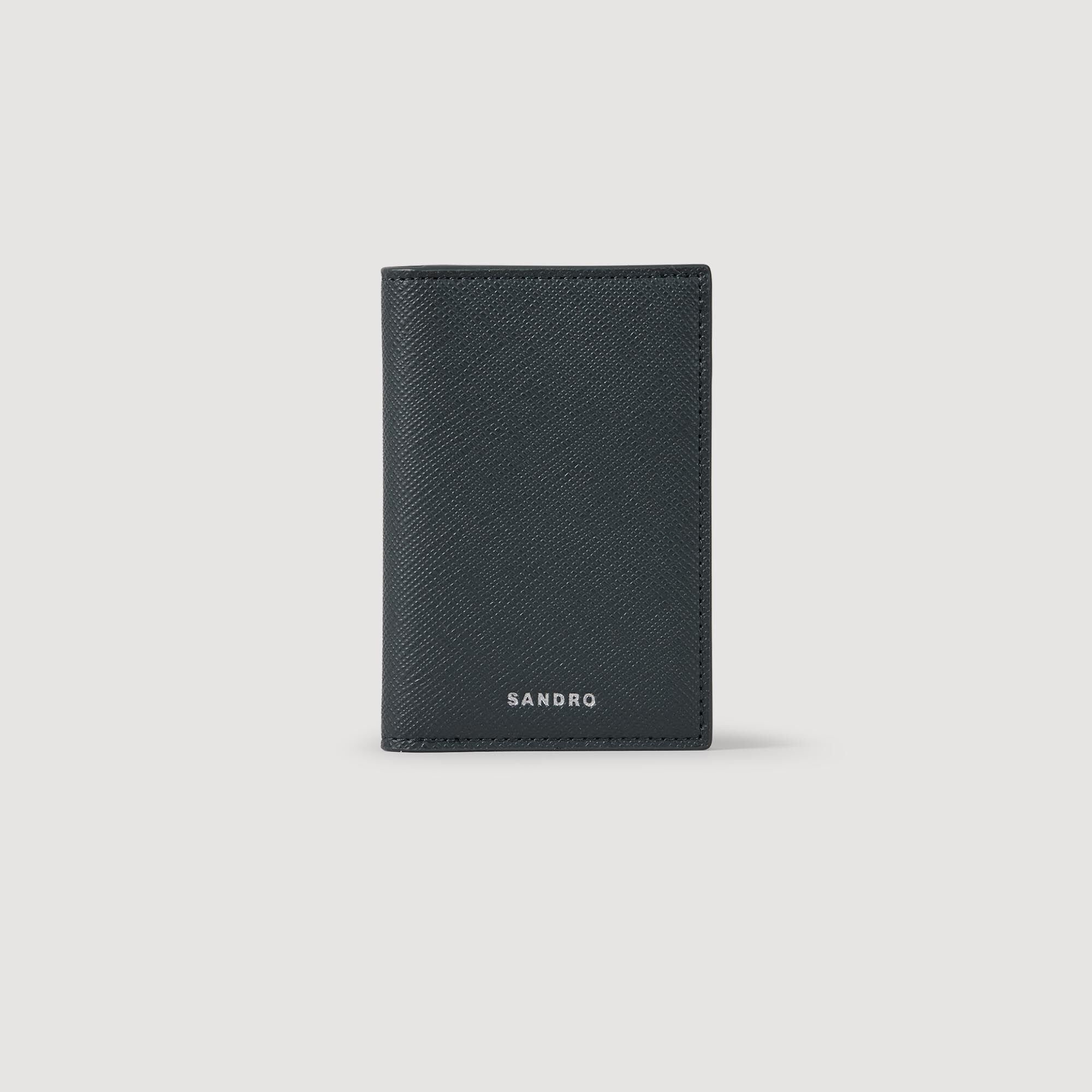 Reconstituted leather leather wallet