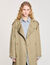 Belted trench coat