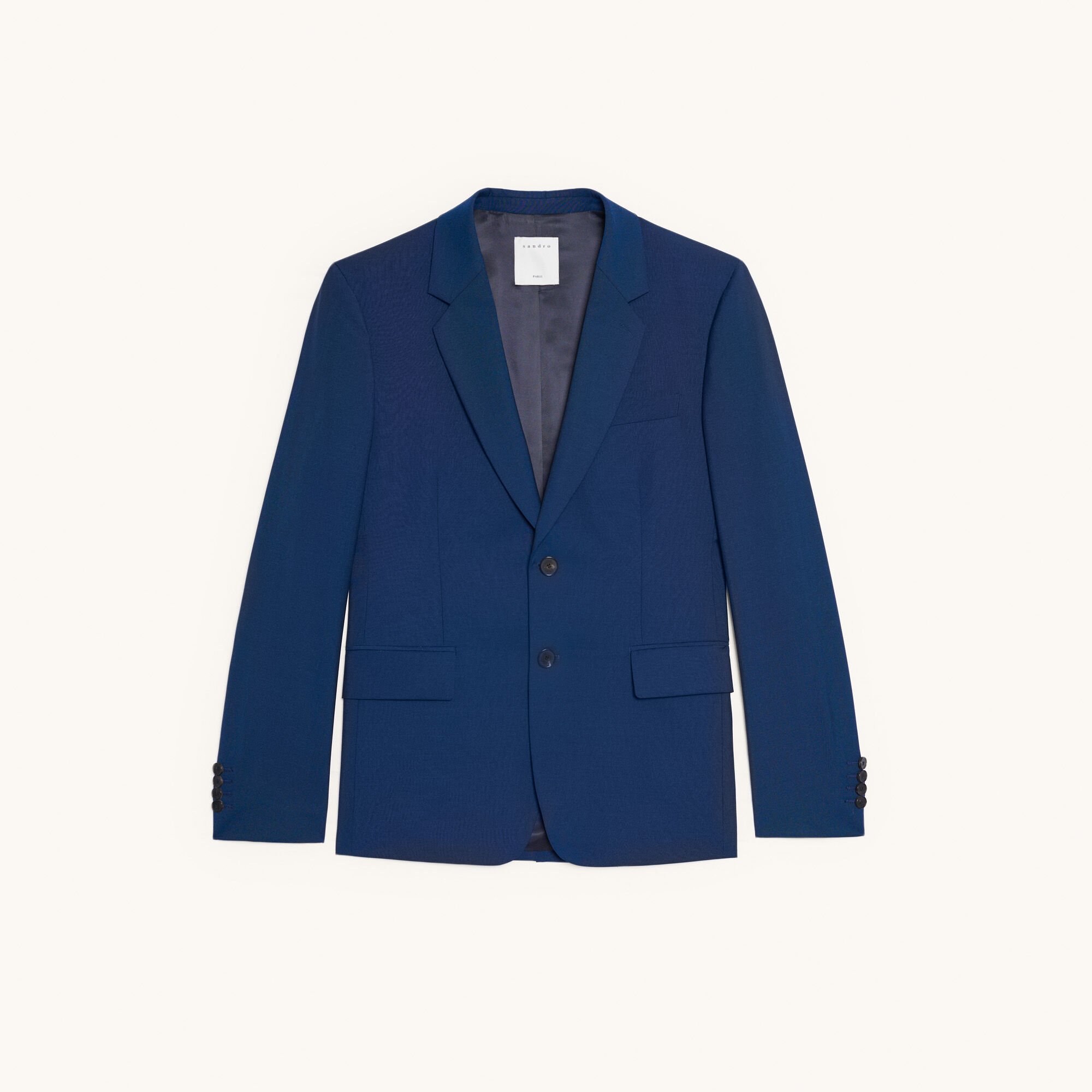Wool and mohair suit jacket