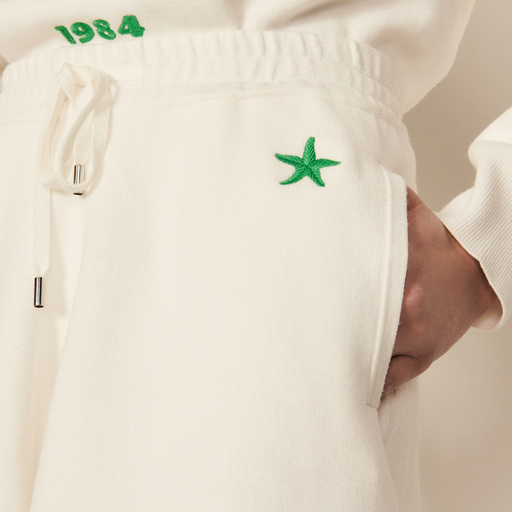 Embroidered shorts