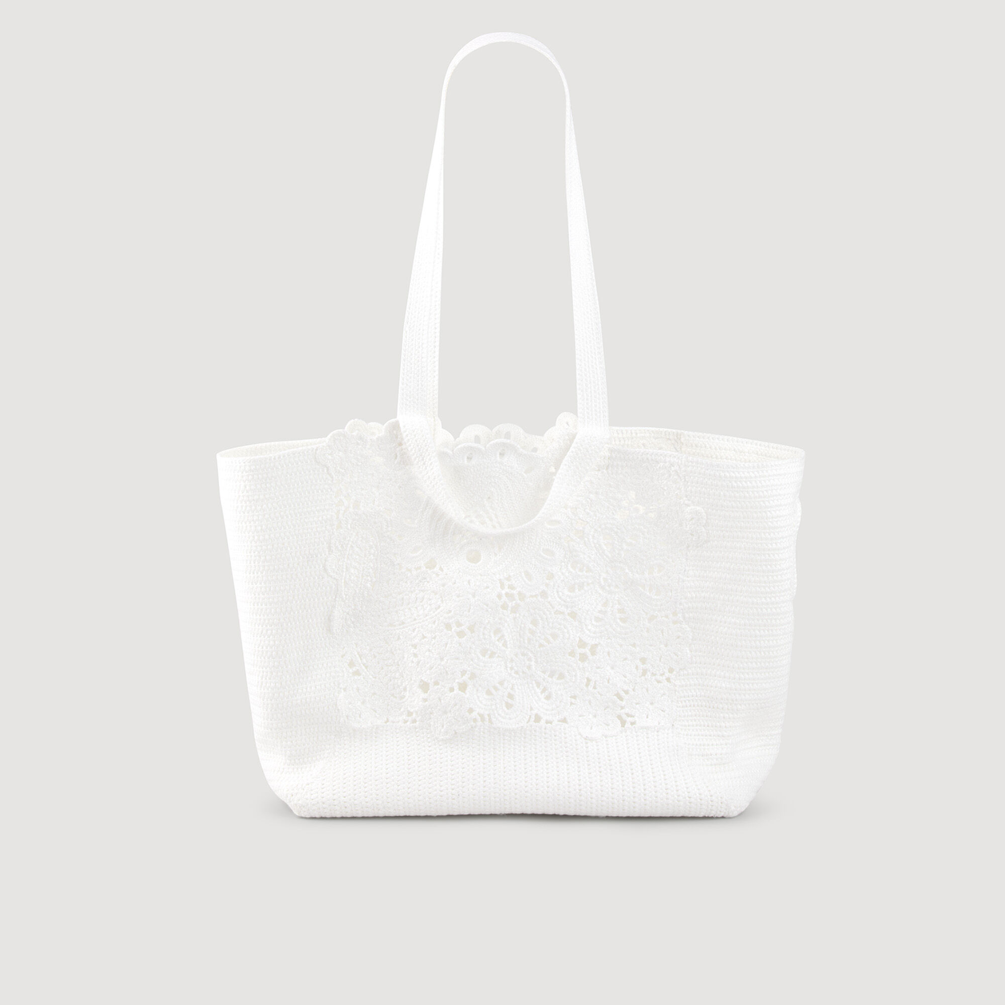 Crochet tote bag