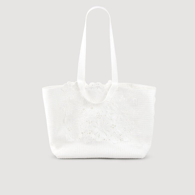 Crochet tote bag