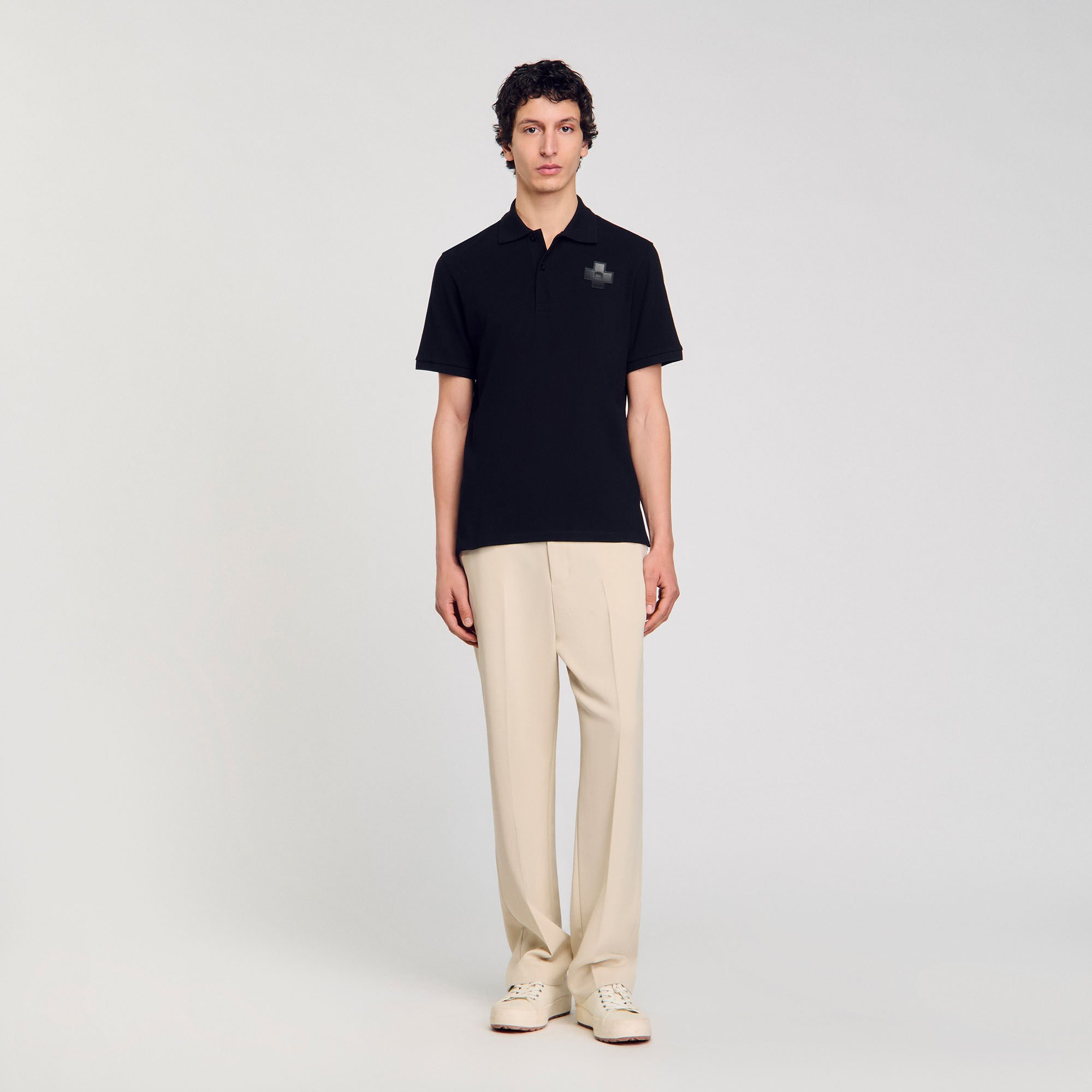 Cotton polo shirt