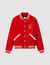 Hot Stuff wool cloth varsity jacket