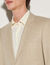 Flannel suit jacket