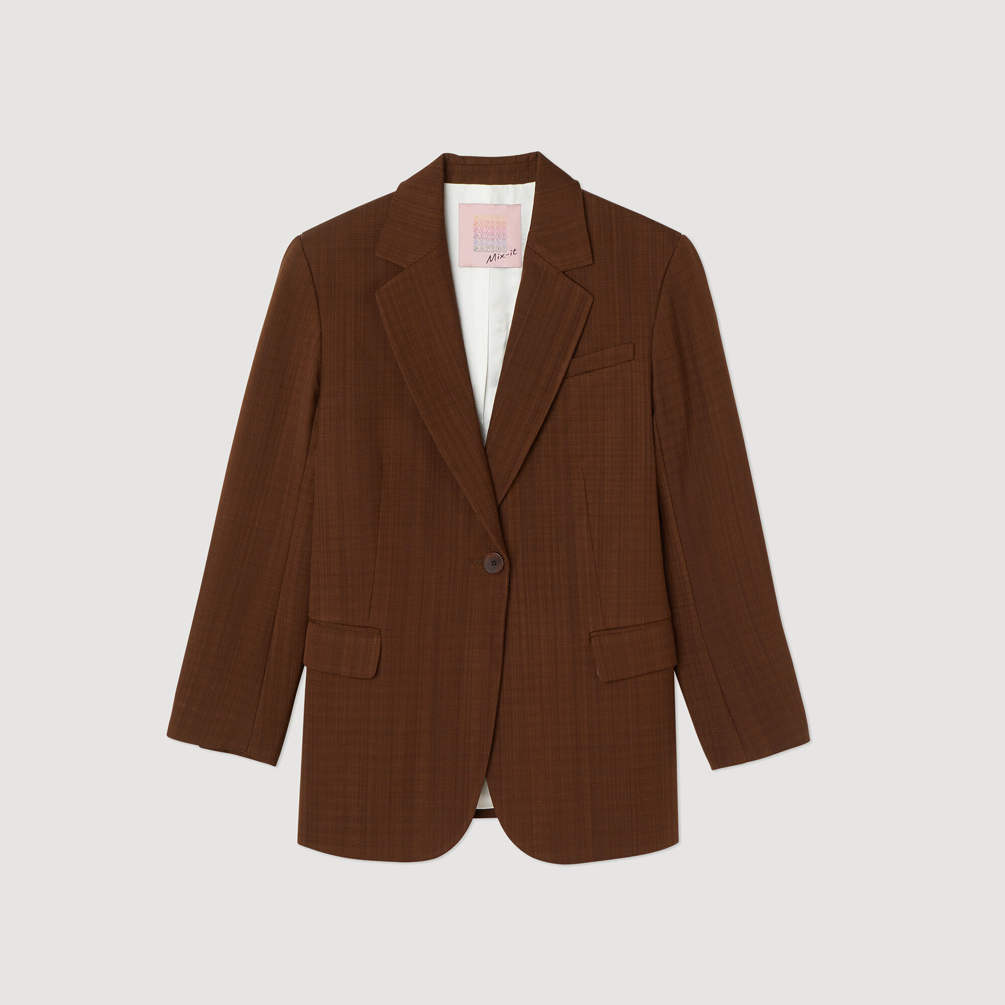 Oversized tailored jacket