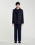 Wool blend pea jacket