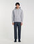 Men's organic cotton embroidered hoodie
