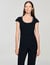 Jumpsuit with rhinestone collar