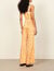 Loose-fitting printed trousers