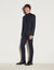 Flannel suit jacket