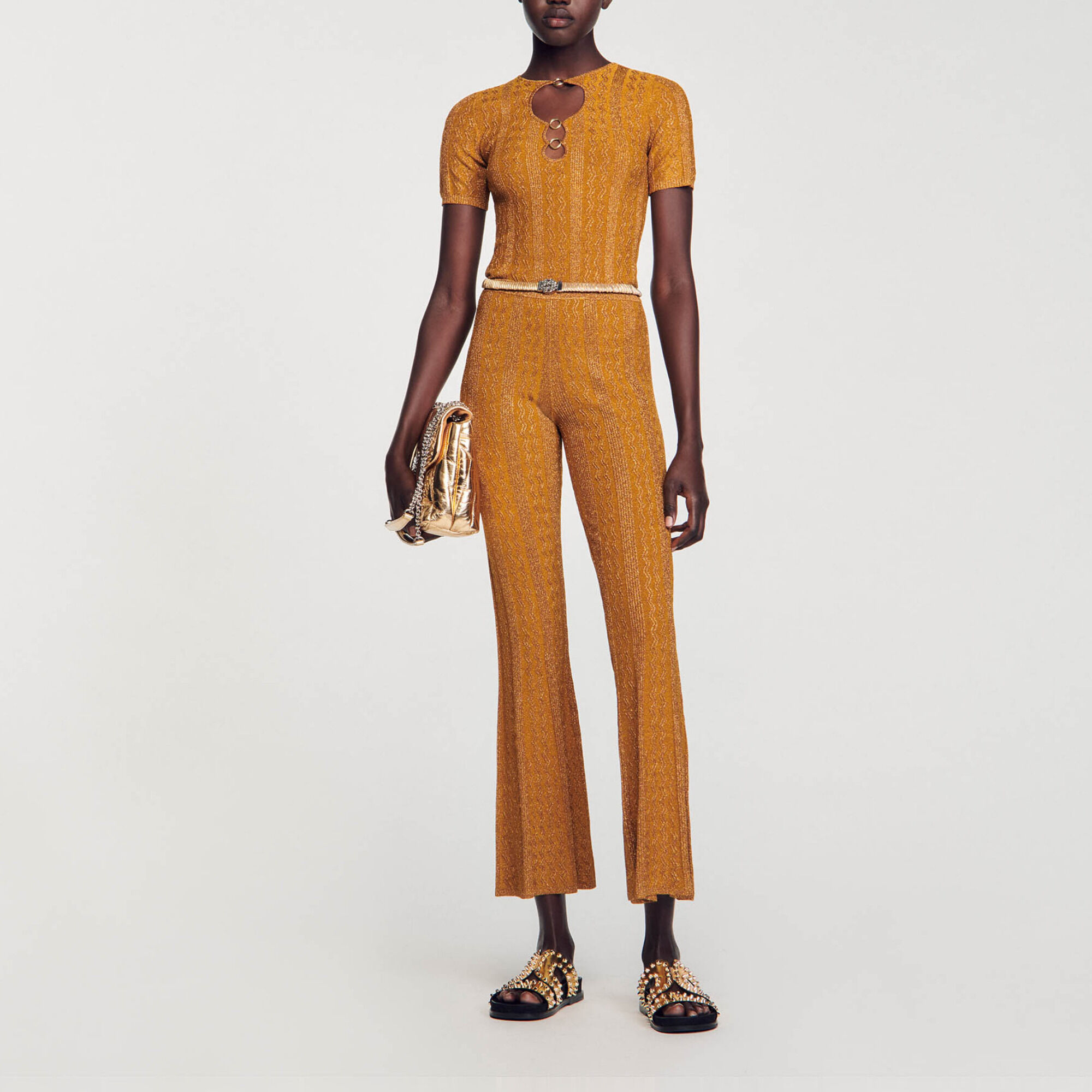 Zara cheap knit trousers