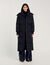Long quilted jacket