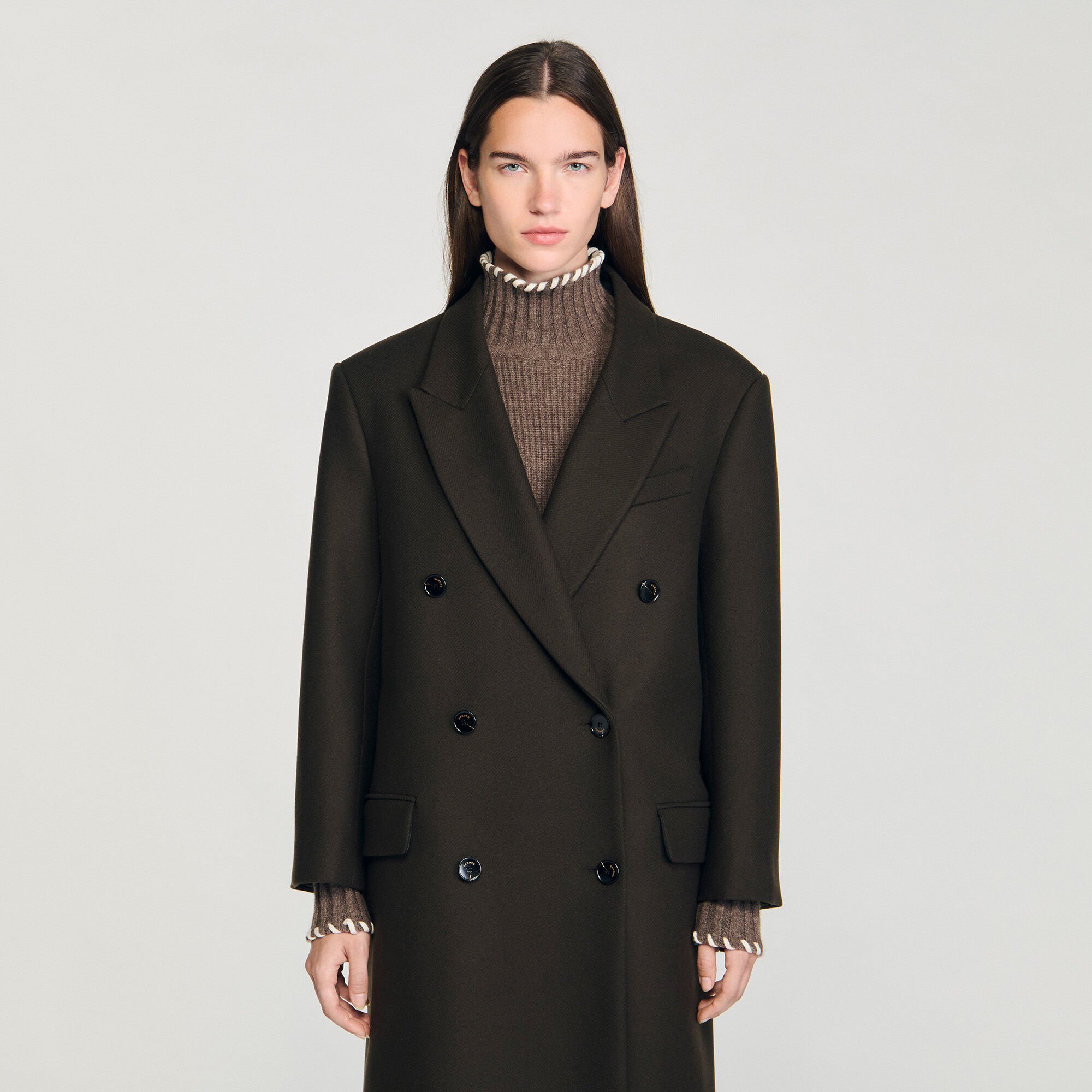 Straight coat