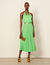 Long pleated dress