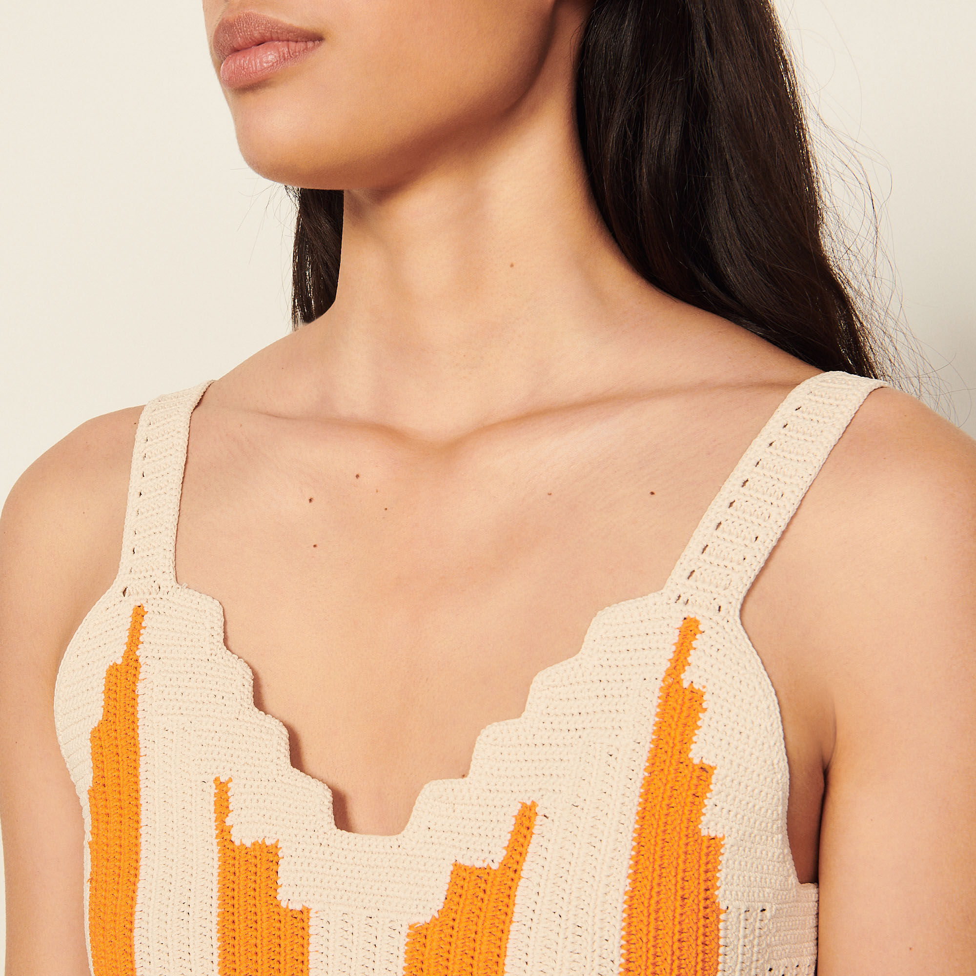 Crochet bra top