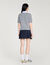 Detachable collar wool jumper