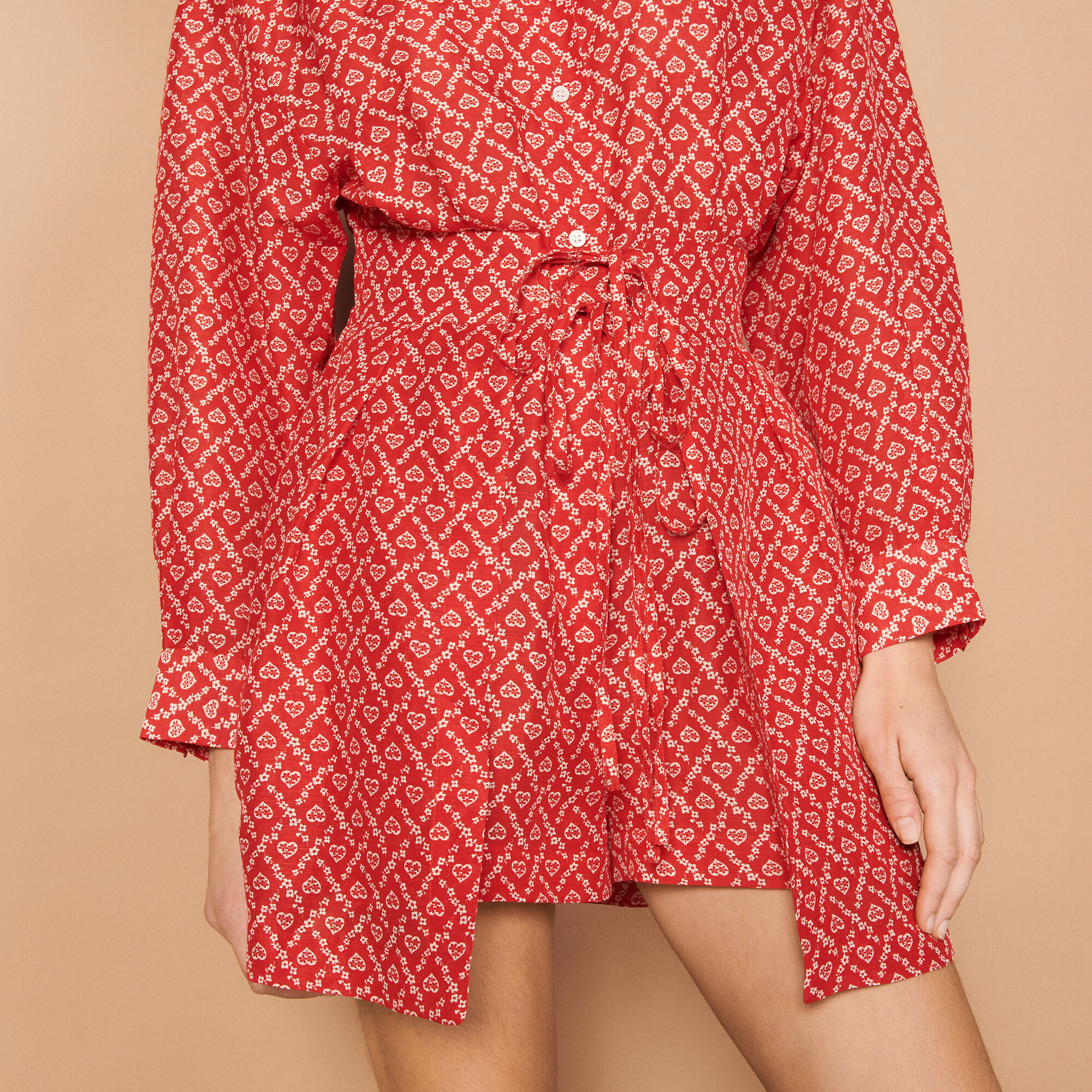 Printed playsuit