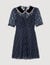 Short dress with Peter Pan collar