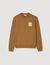 Sweatshirt with flower patch