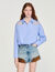 Embroidered cotton shirt