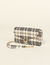 Tweed clutch bag