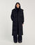 Long quilted jacket