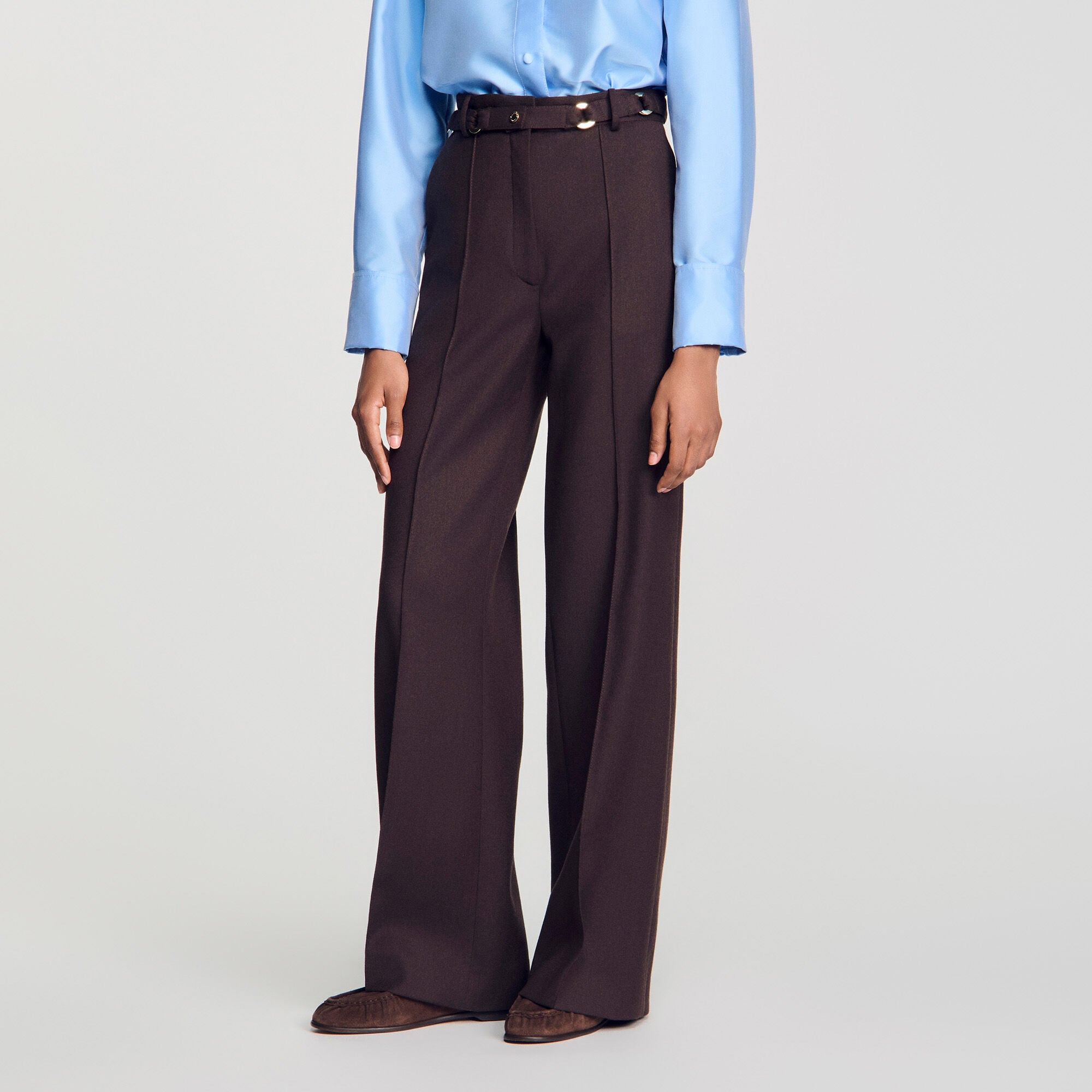 Metal ring trousers