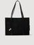 Soft suede shopping bag