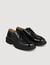 Patent leather derbies