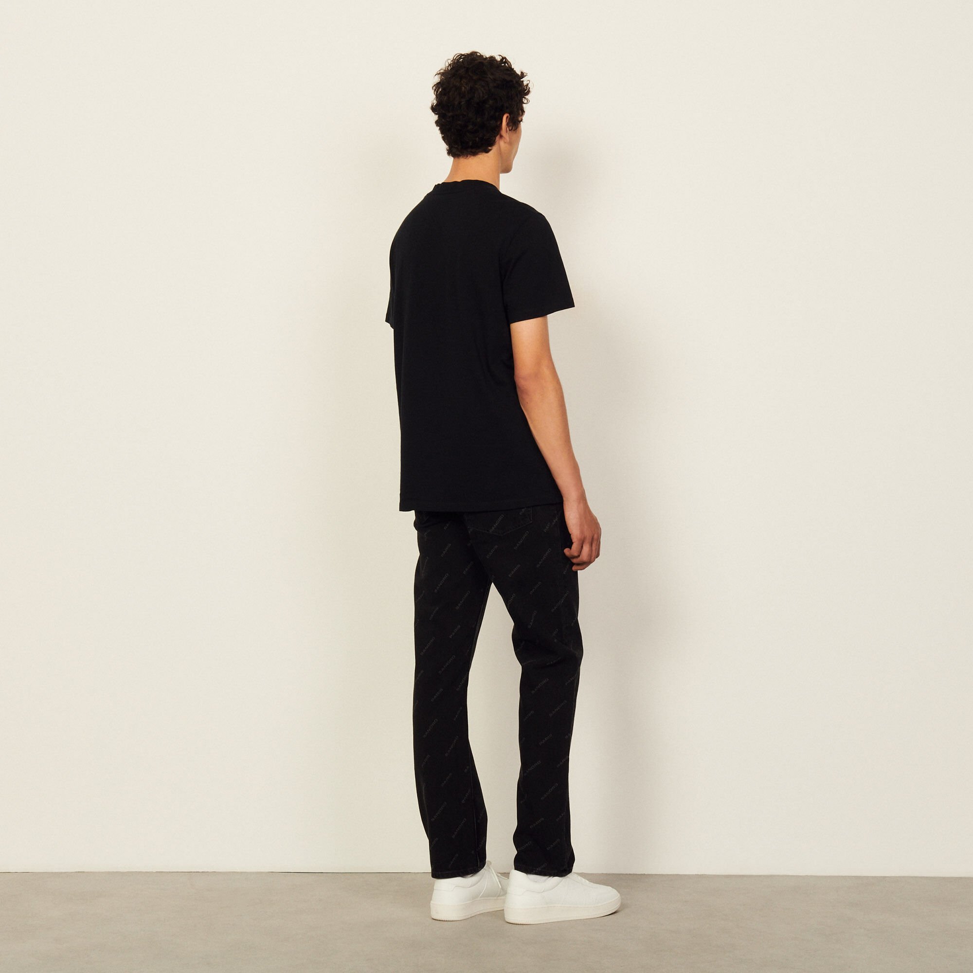 Cotton T-shirt with imagery