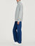 Oversized trucker-style sweatshirt