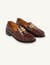 Leather loafers