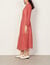 Long printed dress