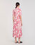 Floral patterned maxi dress