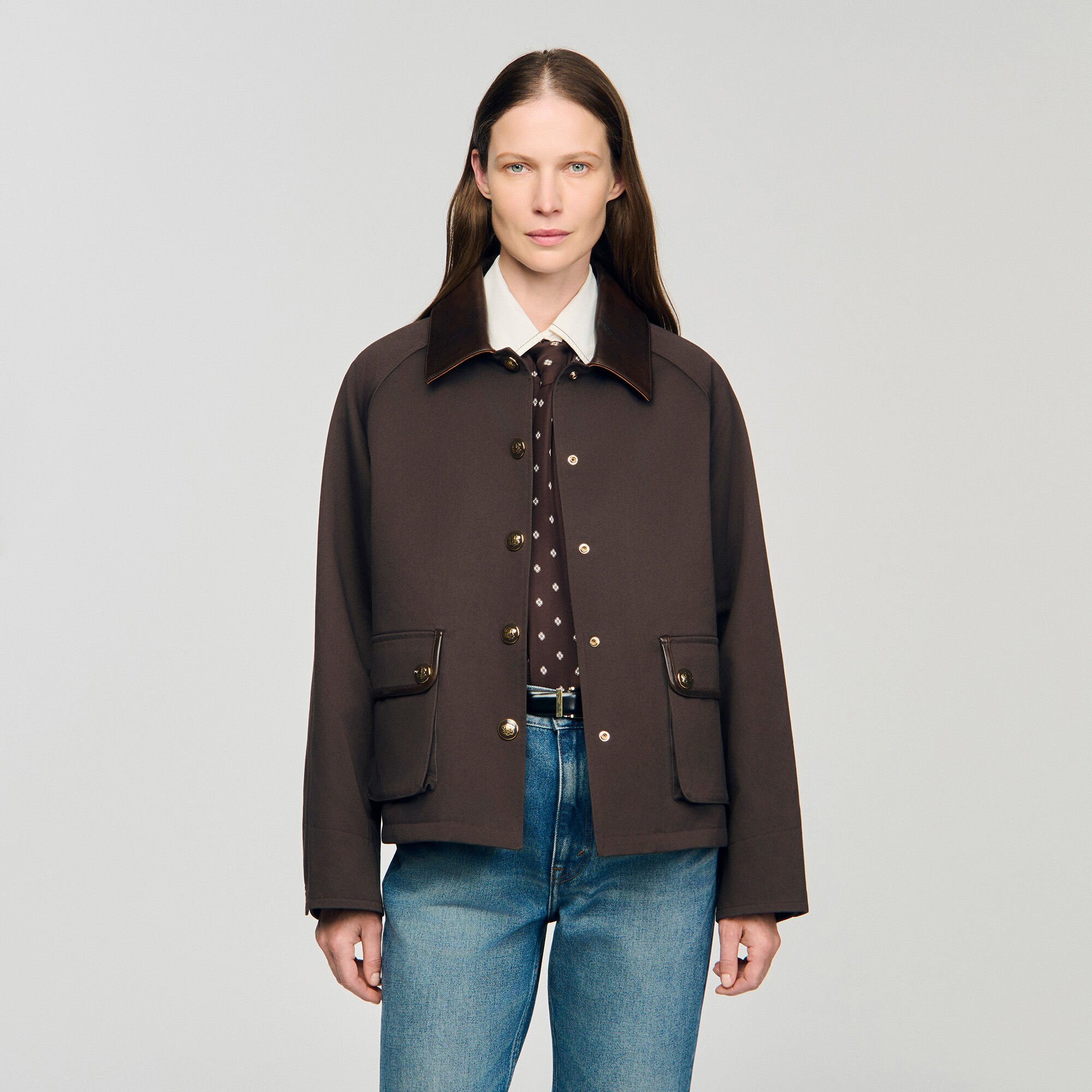 Gabardine coat