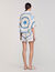 Spiral-motif shirt