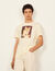 Cotton T-shirt with imagery