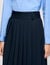 Long pleated skirt