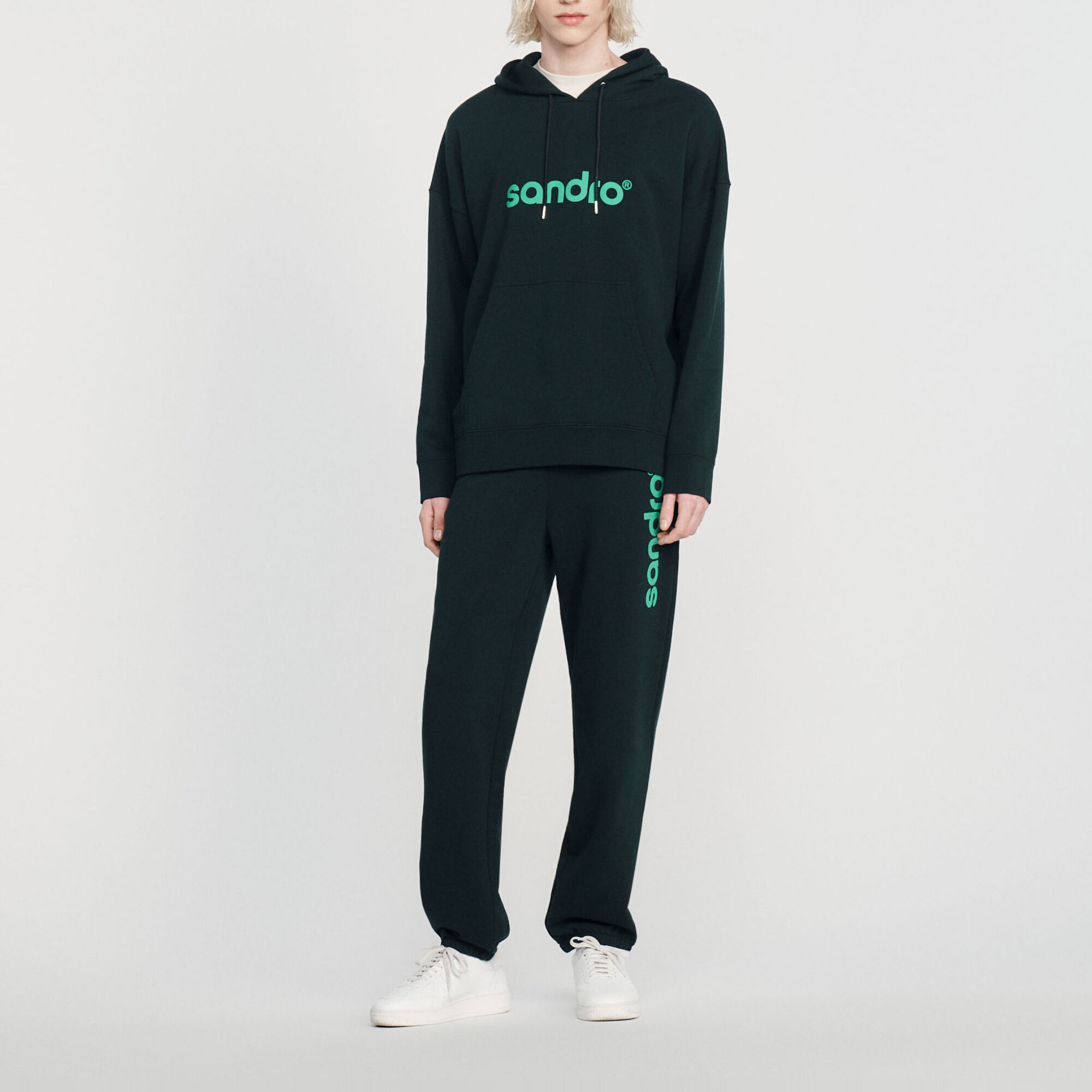Oversized logo hoodie