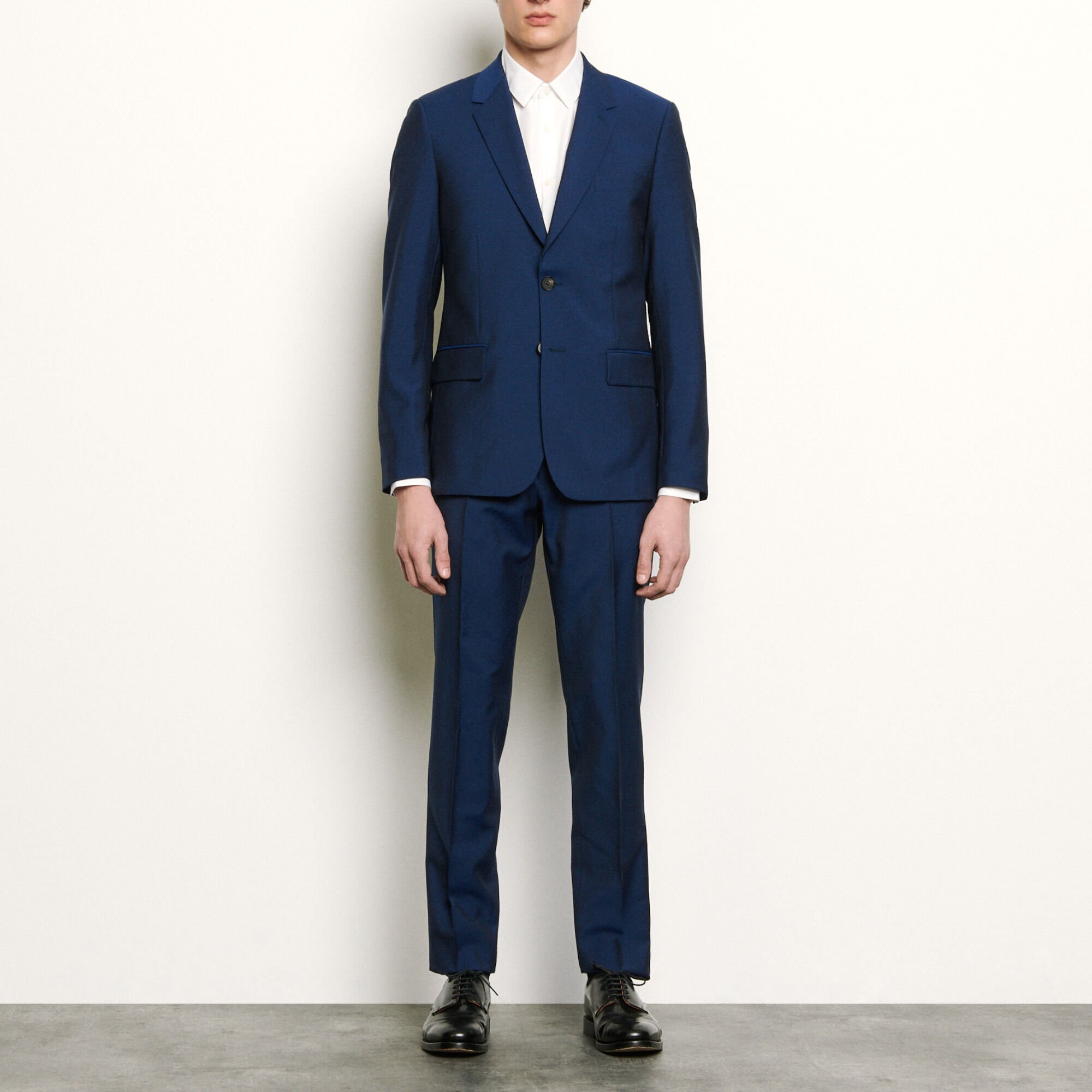 Wool and mohair suit jacket