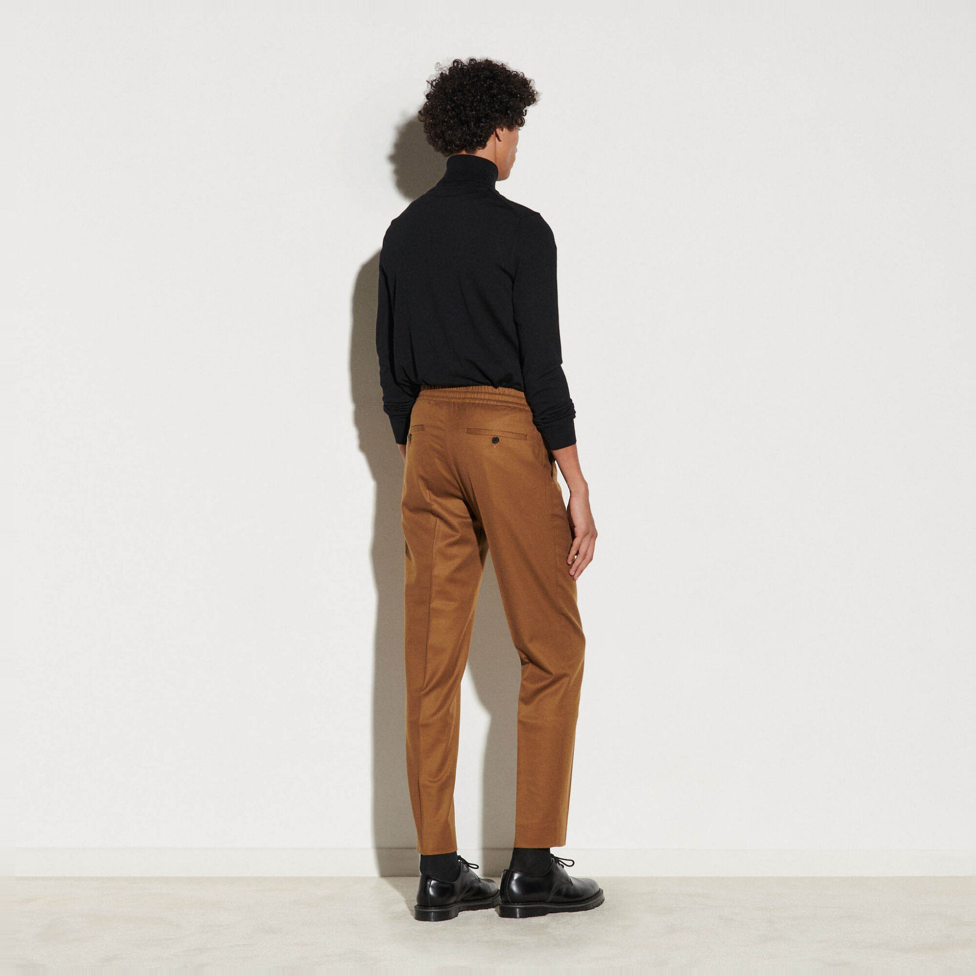Flannel trousers