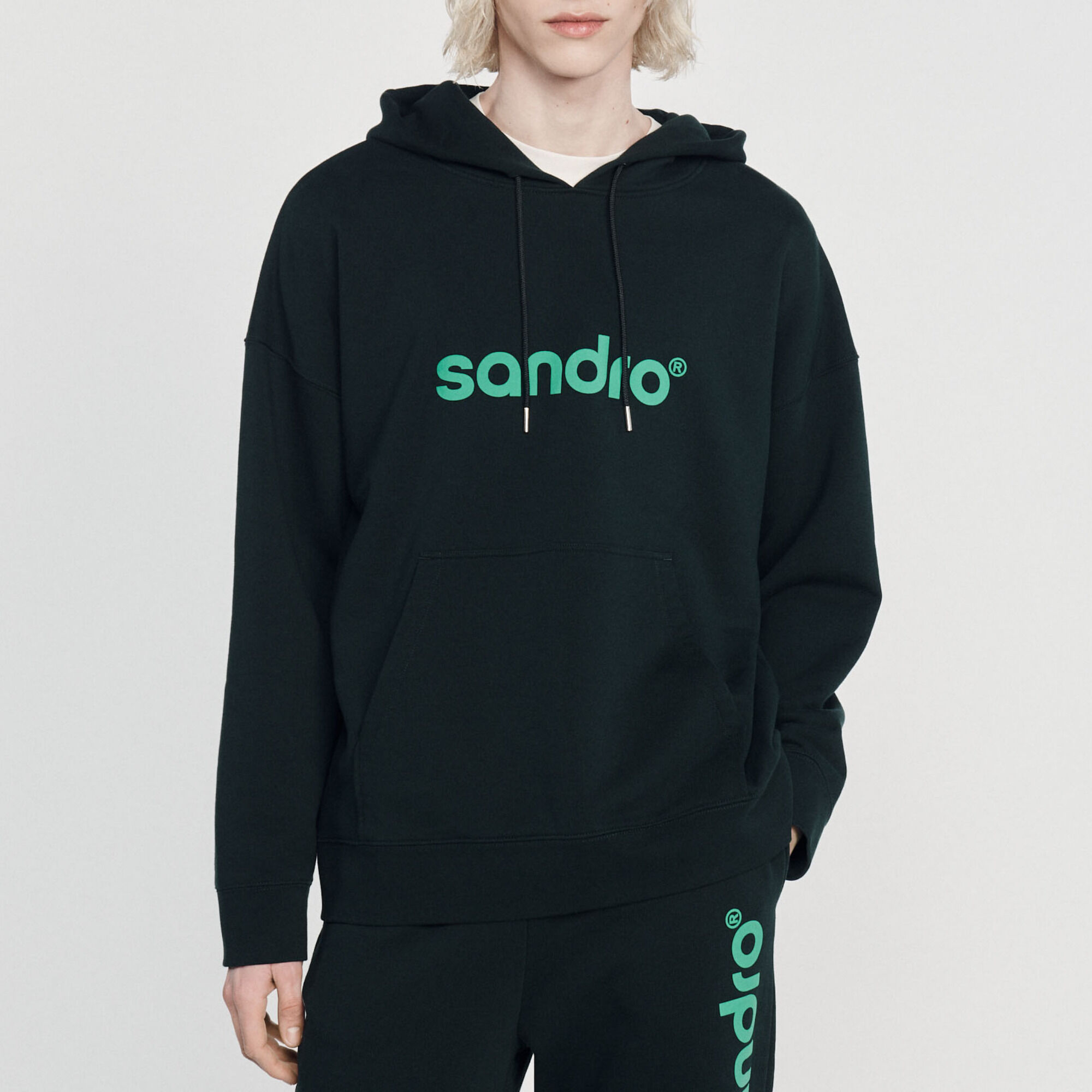 Oversized logo hoodie