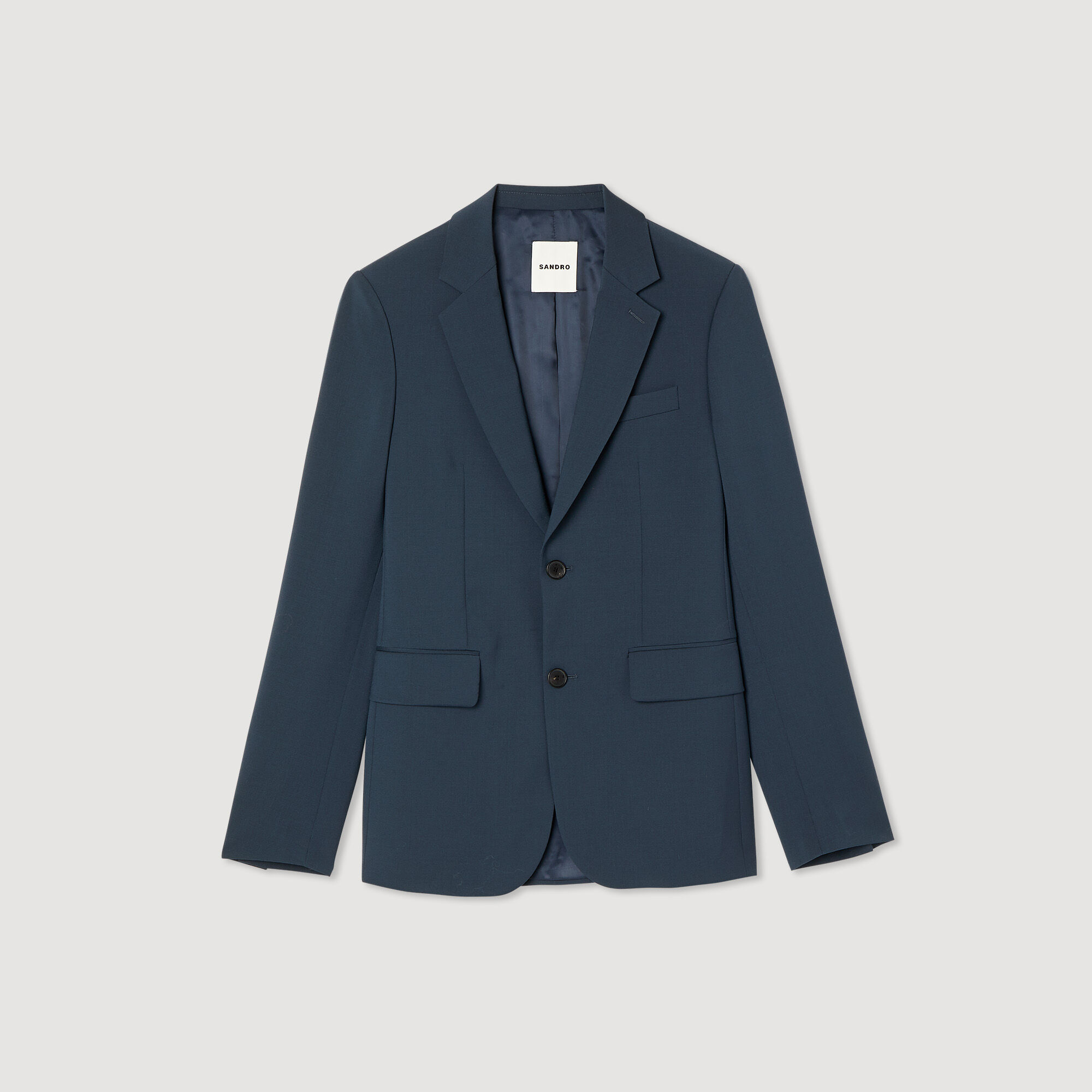 Virgin wool suit jacket