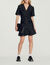 Tweed short-sleeved dress