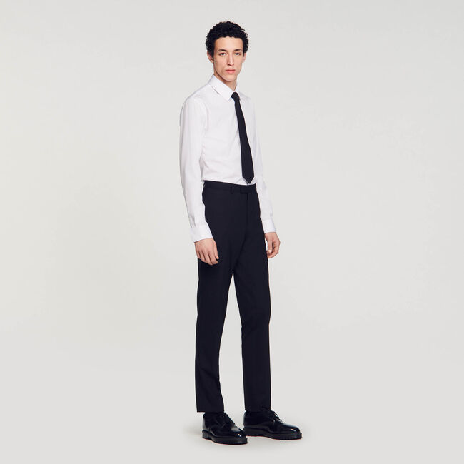 Classic suit trousers